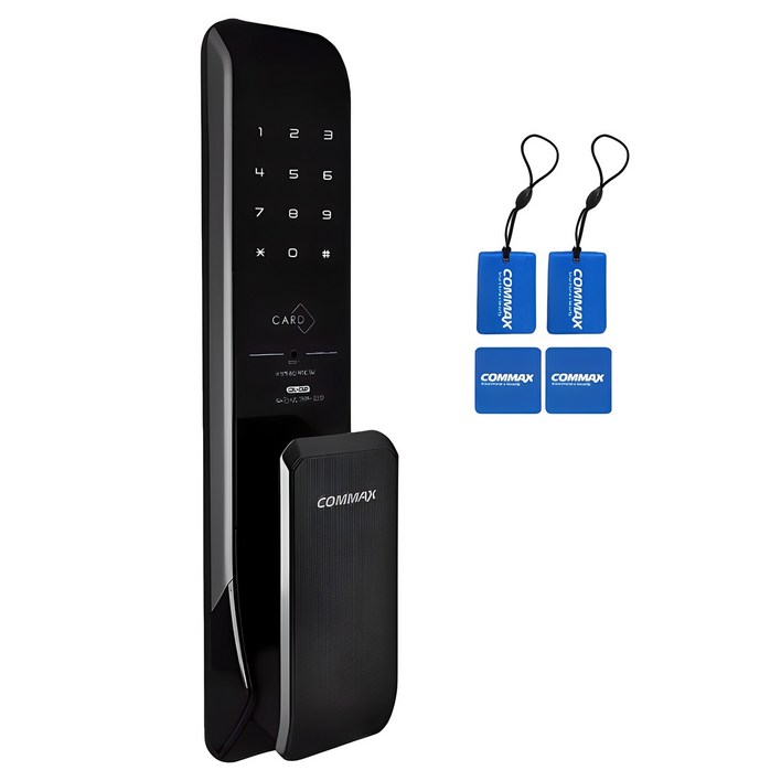 COMMAX 푸시풀 디지털도어락 기본 열쇠식 CDL230P COMMAX 푸시풀 디지털도어락 기본 열쇠식 CDL230P