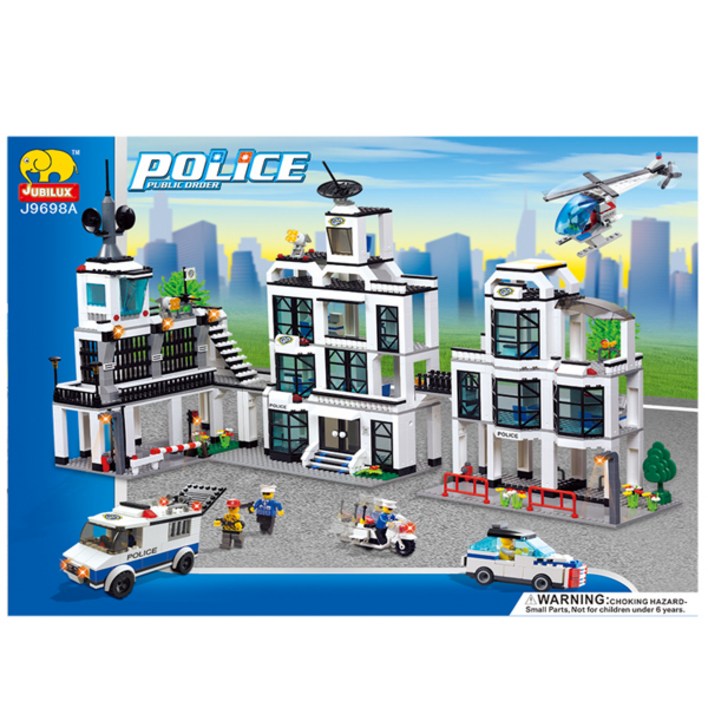 맘스아이 해피블럭 경찰청 1230PCS 레고호환블록 맘스아이 해피블럭 경찰청 1230PCS 레고호환블록