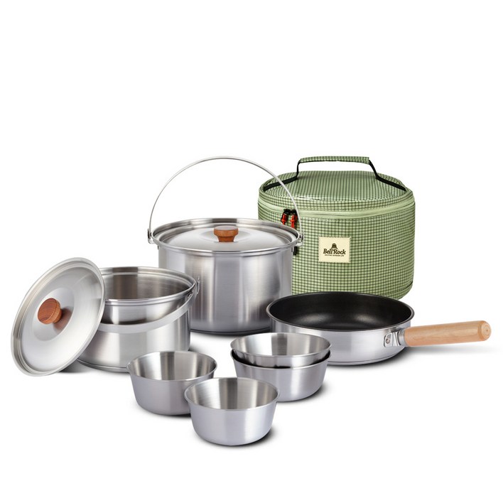 벨락 S9 코펠 코팅팬 세트  전용가방