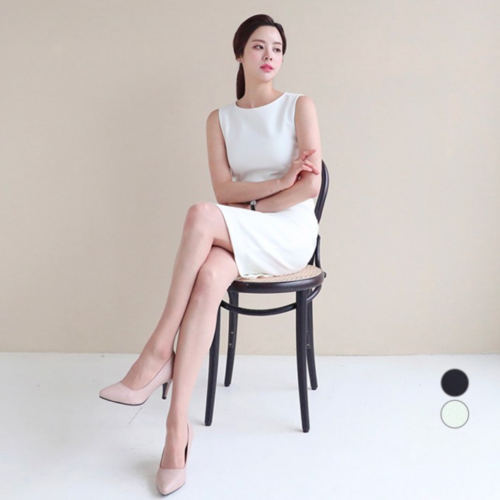 더웨이나인 나시 정장 원피스