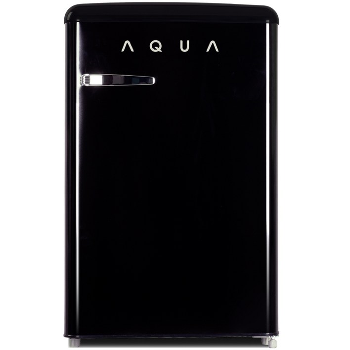 Haier 하이얼 아쿠아 미니 레트로 스탠드형 김치냉장고 냉동고 겸용 95L, 미드나잇 블랙, ART100MNB