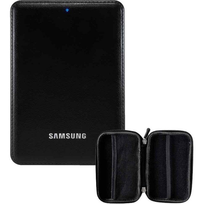 삼성전자 외장하드 J3 Portable 파우치 포함, 1TB, 블랙 삼성전자 외장하드 J3 Portable 파우치 포함, 1TB, 블랙
