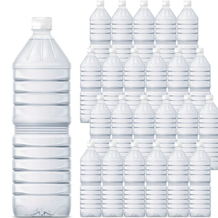 지리산 물하나 ECO 생수, 2L, 24개 지리산 물하나 ECO 생수, 2L, 24개