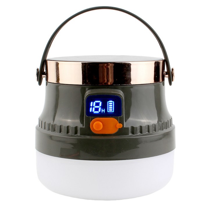 디알고 C타입 충전식 100 LED 캠핑 랜턴 RCL05, 카키, 1개 디알고 C타입 충전식 100 LED 캠핑 랜턴 RCL05, 카키, 1개