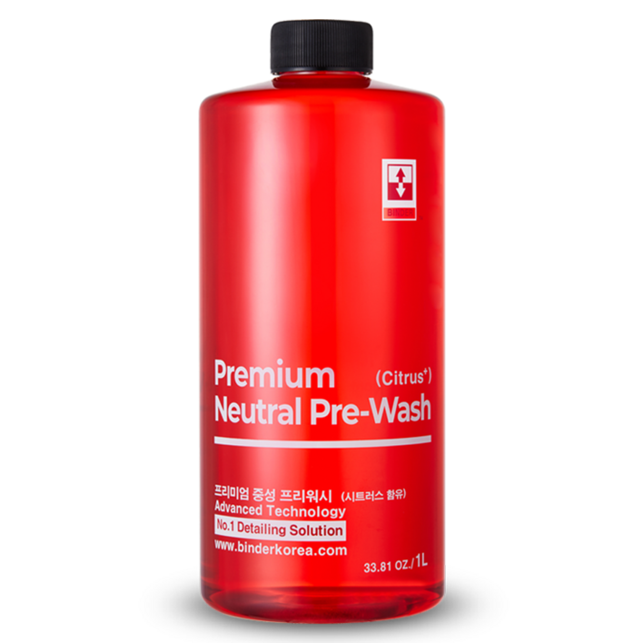 바인더 프리미엄 중성 프리워시 카샴푸