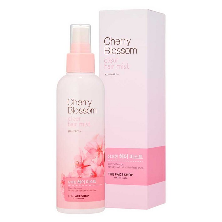 더페이스샵 체리 블러썸 클리어 헤어 미스트