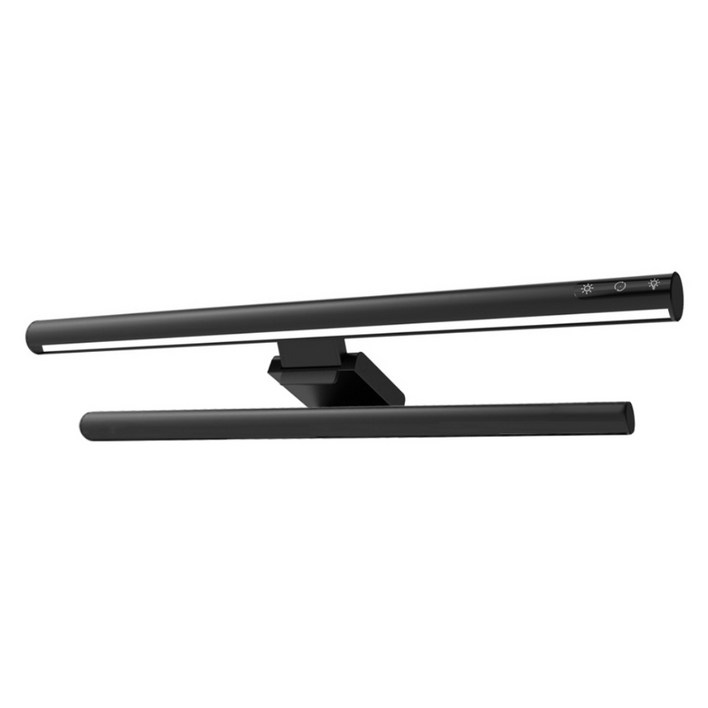 모어뷰 모니터 블루라이트차단 LED조명 RGB 백라이트 42cm WZTB300SEB, 블랙, 1개