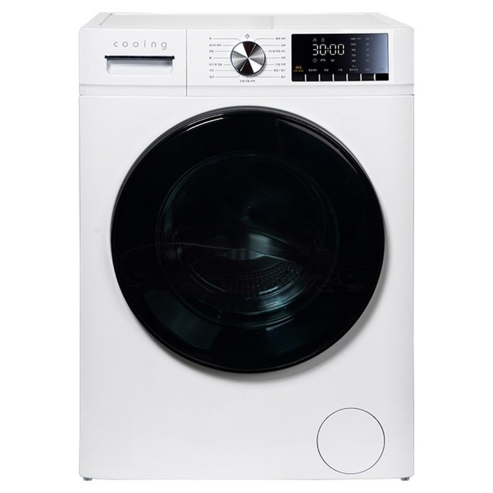 쿠잉전자 1등급 드럼세탁기 10kg 방문설치, 화이트, LDW10W