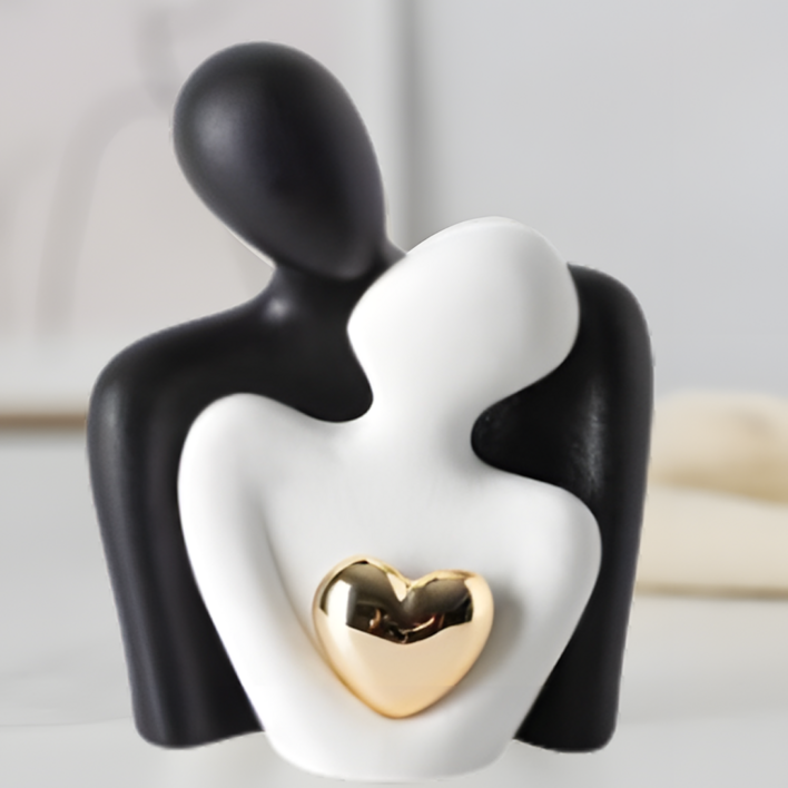 올프리즘 커플 인테리어 오브제 조각상