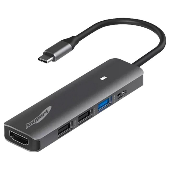 애니포트 5포트 USB3.0 멀티허브 C타입 AP-TC51PH