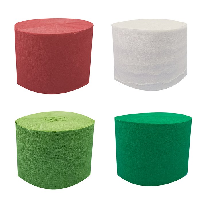 스트리머 파티용품 4종 세트