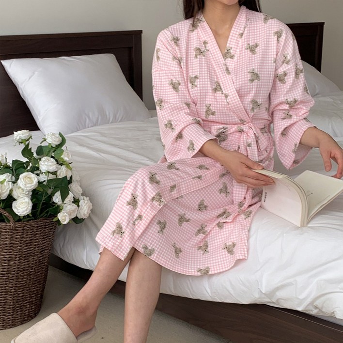 여성용 데일리 무드 샤워가운 Free