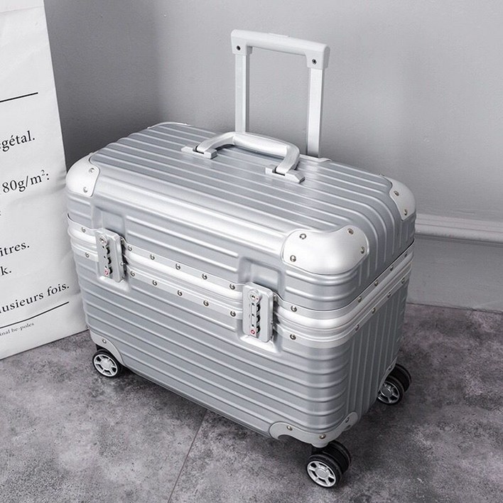 승무원캐리어 풀메탈 알루미늄 위로열리는 파일럿캐리어