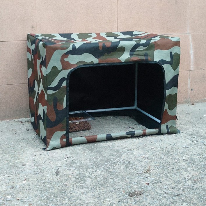 길고양이 급식소 야외 하우스