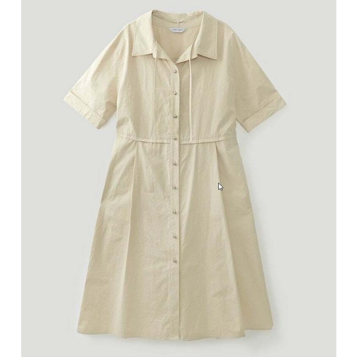 코데즈컴바인 카라변형 셔츠형 원피스 CJB-OP504W4