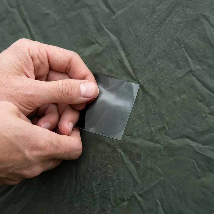 반투명 텐트 튜브 구멍 찢김 보수 테이프 6매