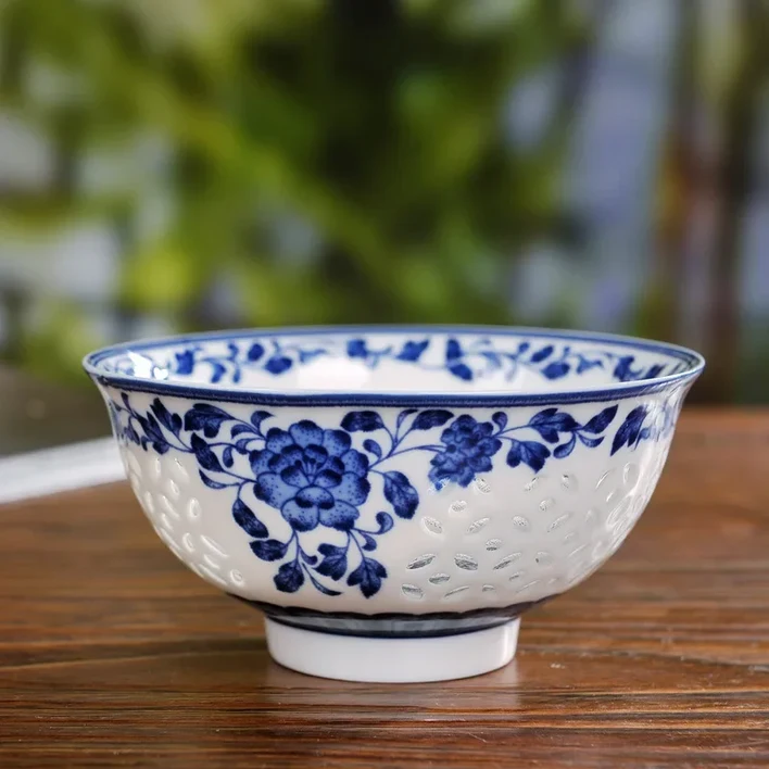 Jingdezhen 고온 도자기 절묘한 그릇 중국 골동품 선물 식기