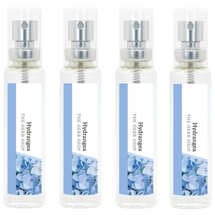 더허브샵 미니 향수 수국 오 드 뚜왈렛 4개입