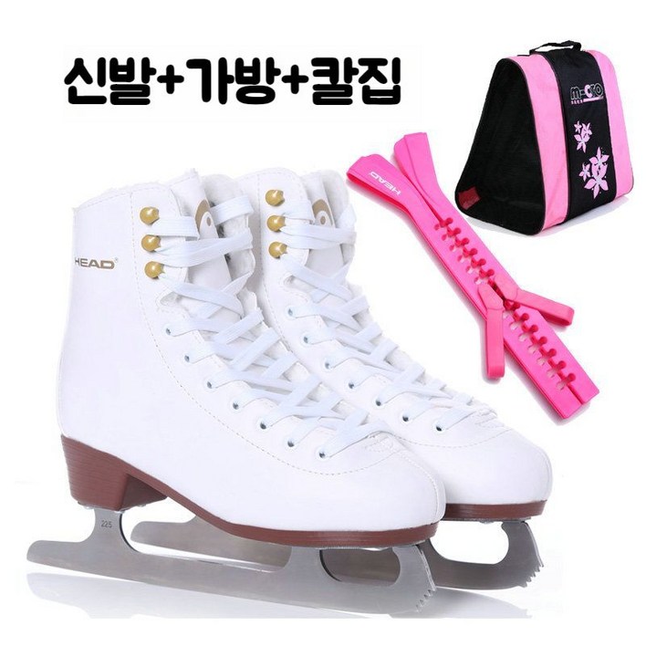 피겨화 입문용 스케이트 피겨 빙상 아이스 입문 스케이팅, B.F200가방, 205