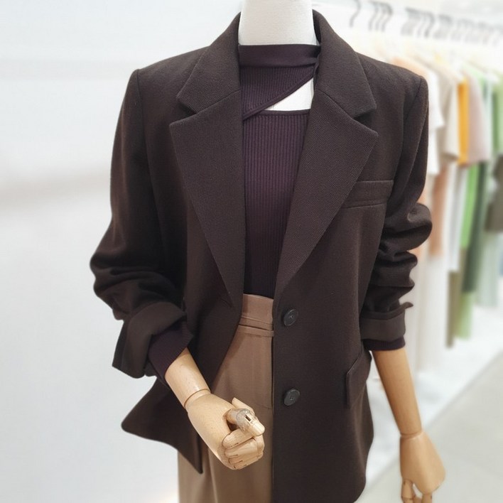 백화점 잇미샤 싱글 테일러드 자켓 ITOAWJK320 아울렛