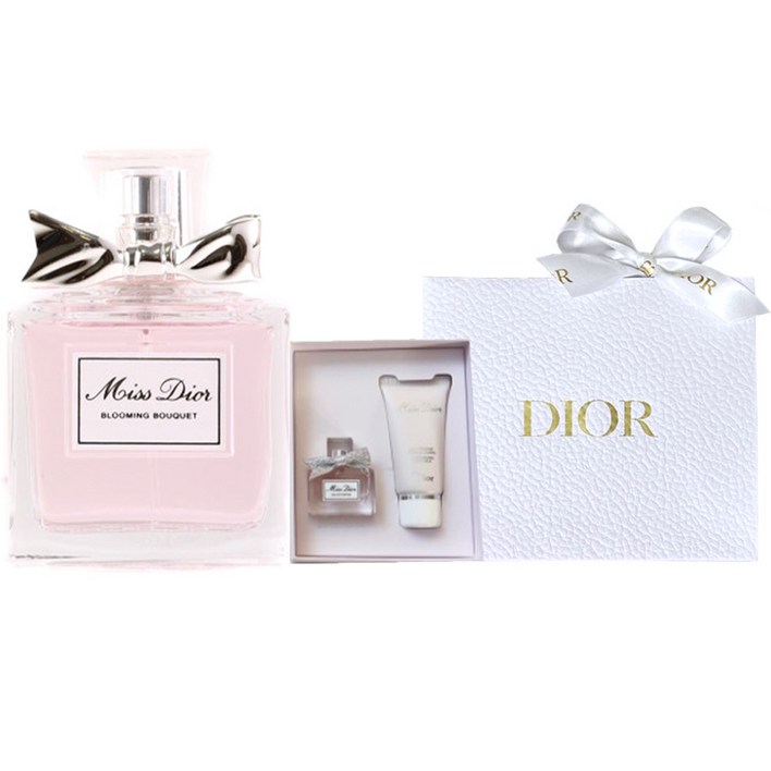 미스디올 블루밍 부케 오 드 뚜왈렛 150ml  블루밍 부케 디스커버리 키트 백화점정품, 쇼핑백