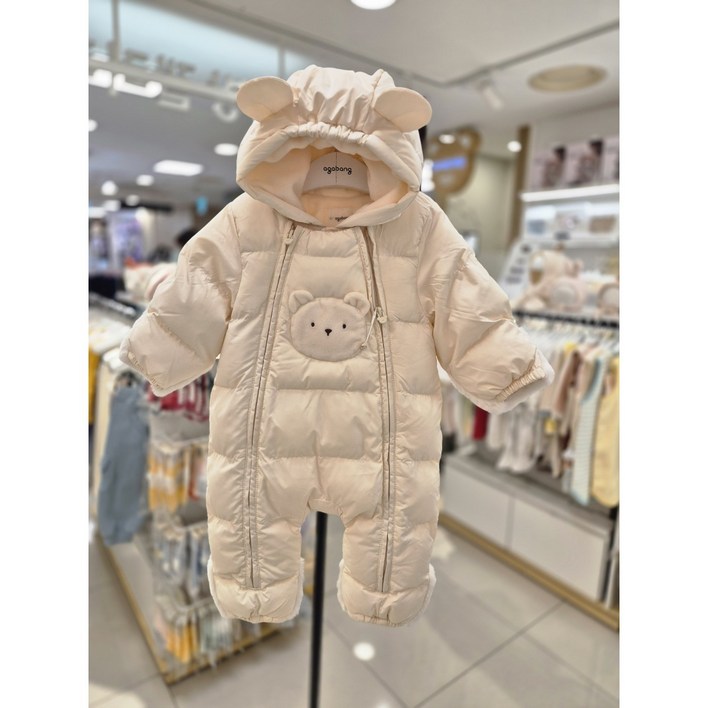 아가방[동아쇼핑점] 겨울신상/ 겨울출산 신생아 패딩우주복/ 외출시 따뜻하게 이불처럼/  예방접종 맞으러 갈때/ 병원 퇴원 시 신생아 겨울 필수템/ 포근하고 따뜻하게 웰론우주복