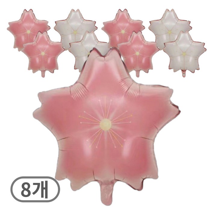 스마일파티 벚꽃풍선 봄풍선 꽃풍선 사쿠라풍선, 8개