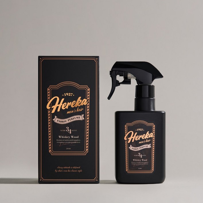 헤레카 패브릭퍼퓸, 위스키우드향 섬유 향수 드레스퍼퓸 섬유스프레이 250ml