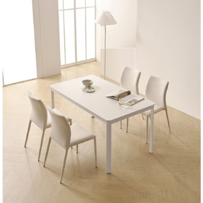 한샘몰픽 보니애 론다 1200 세라믹식탁 + 의자 4개