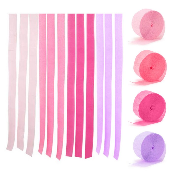 브로키 파티 롤 스트리머 4종세트 포토존 파티용품 촬용 배경