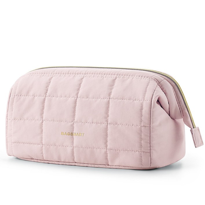 BAGSMART 초경량 세면백 대용량 분리수납 방수 화장 파우치 여행 필수