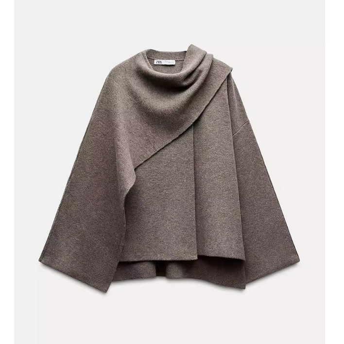 자라 가을 겨울 신상  케이프 크롭 코트 자켓  zara
