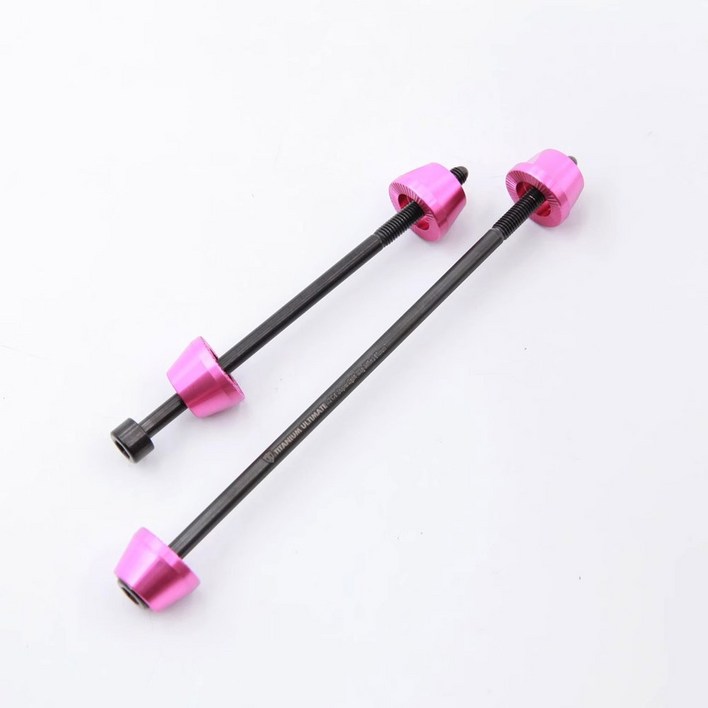 Brompton 전방 및 후방 허브 티타늄 합금 액슬 센터 슬로우 릴리즈 로드, T P 라인, 74 112mm