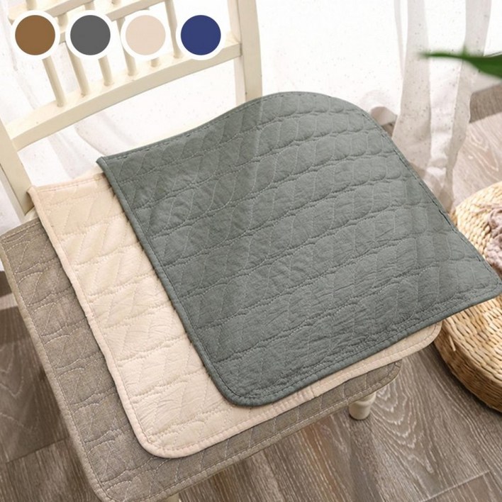 논슬립 의자방석 식탁 얇은 패드 사각 사무실