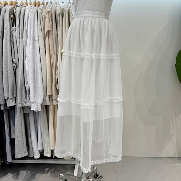 에잇컨셉 포포초 롱스커트 (C26C3FSK004)