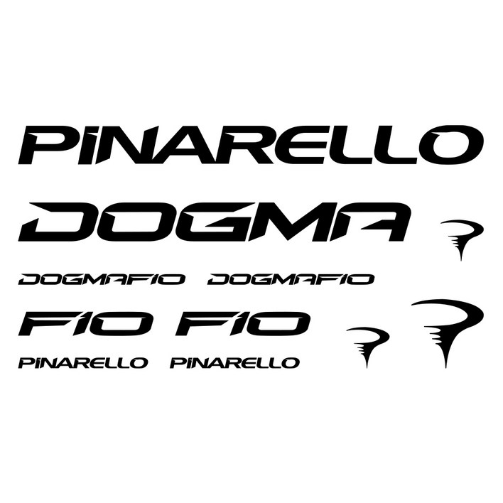 자전거 데칼 스티커 피나렐로 도그마 F10 한대분 풀셋트