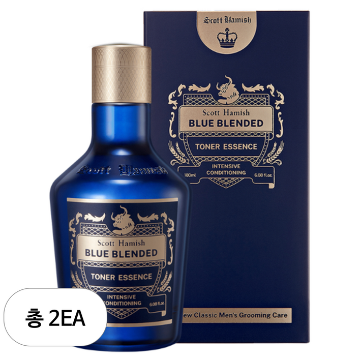 스콧해미쉬 블루 블렌디드 토너 에센스, 2개, 180ml