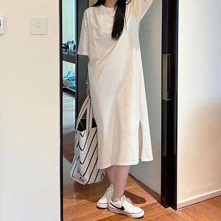 호개몰 여름 해변 롱 루즈핏 원피스 3색상 호개몰 여름 해변 롱 루즈핏 원피스 3색상