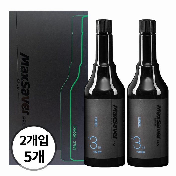 맥세이버 프로 연료첨가제 가솔린 디젤 300ml, 10개, 디젤경유