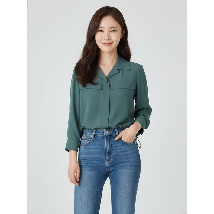 프렐린 앞날개 디테일 블라우스RB310B237 968149