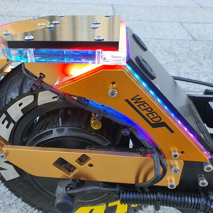 넥스튠 위페드 전동킥보드 리어가니쉬 LED 볼륨업