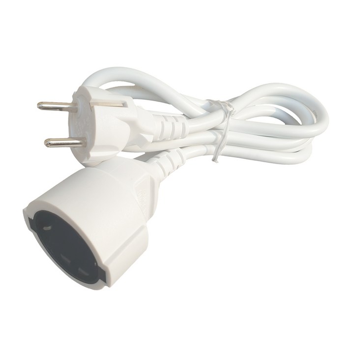 IT 국내생산 1구 연장선 리드선 멀티탭 멀티코드, 1개, 화이트, 5m