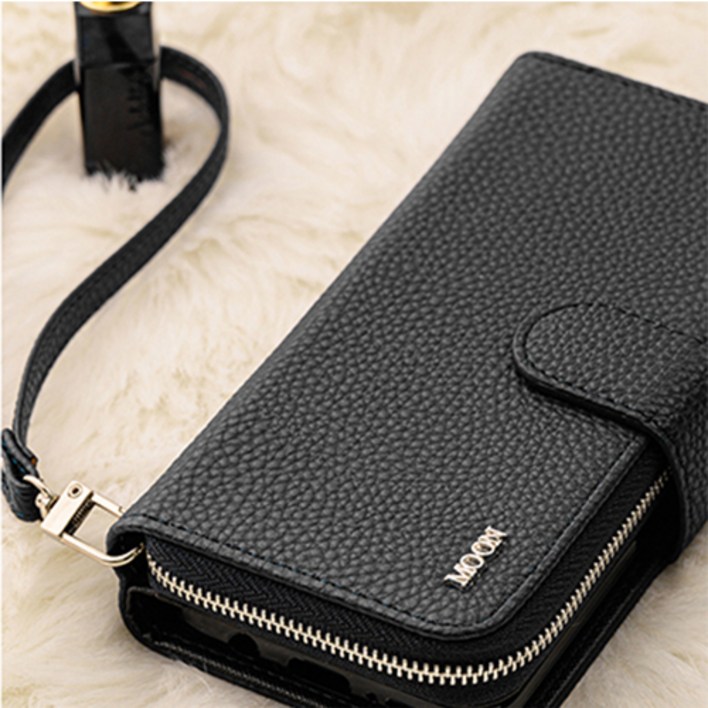 아이유나 더 문 지퍼 지갑형 다이어리 휴대폰 케이스