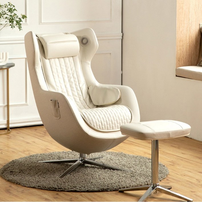 휴핏체어 X1 리클라이너 안마의자 SL 프레임 자동체형인식 스툴,러그 증정