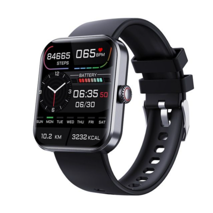 선명한화질  스마트워치 24시간 건강 모니터링 피트니스 스포츠 1.9인치 50 혈압 심박수 만보기