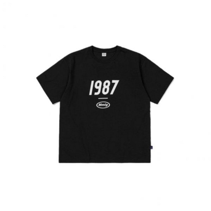 Mmlg 19MG HF-T 반팔 티셔츠 (EVERY 블랙) 101398