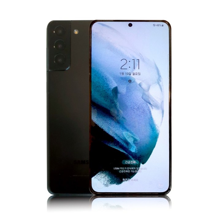 삼성 갤럭시S21 시리즈 공기계 자급제 필름부착 정품케이스 평생보증 ABC모바일 중고