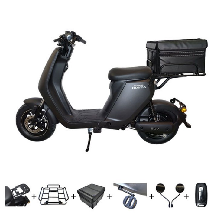 혼다 S07 2024년 형 전기스쿠터 - 배터리 용량 48V12Ah / 48V14Ah / 48V24Ah  /48V26Ah 선택