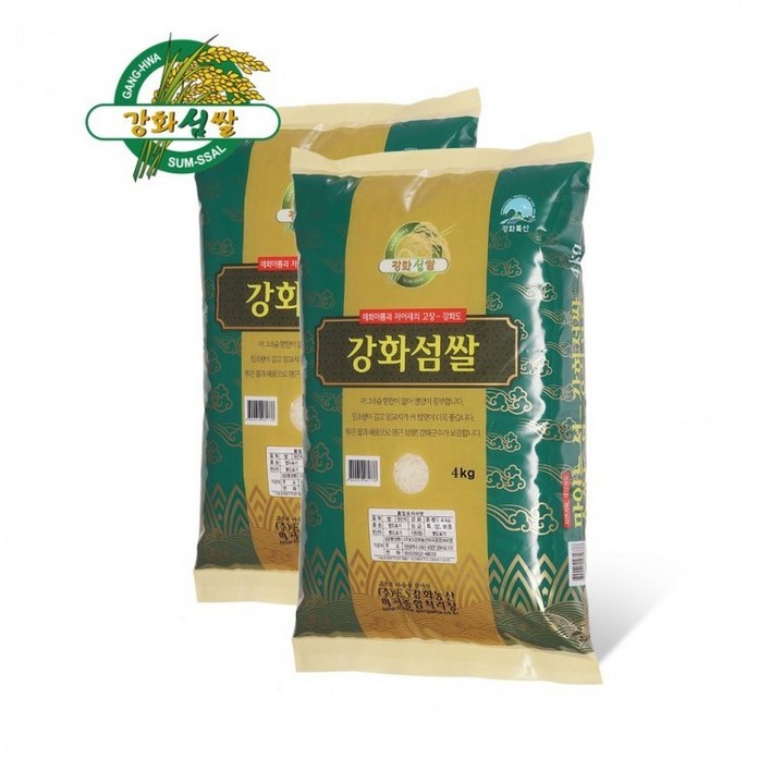 맛있는 섬 강화섬쌀 8kg ES강화농산 당일도정, 4kg, 2개