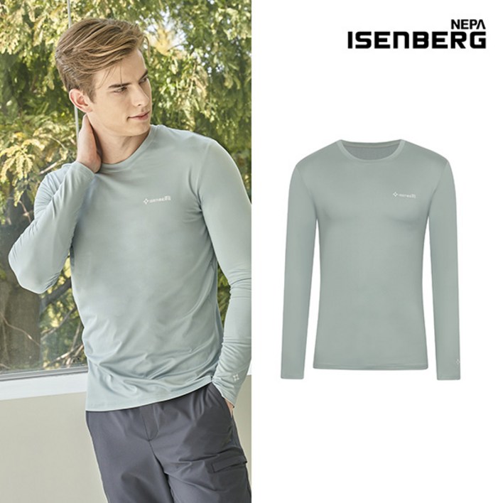 이월 이젠벅 웨어러블 기모 남성 웜 베이스레이어 1종 L.MT